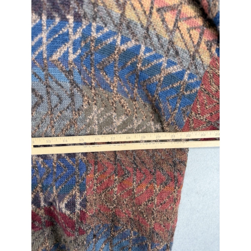 VTG INTI for George Alexander Mens L 100% Alpaca Handloomed in Bolivia Sweater - Picture 8 of 9